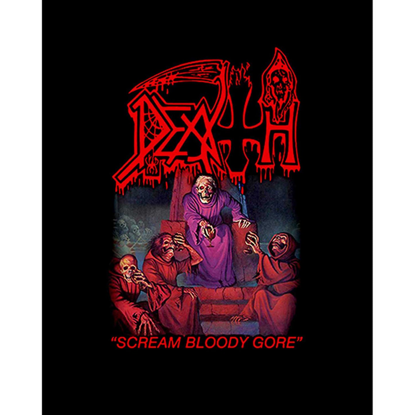 Death Scream Bloody Gore Büyük Sırt Patch Yama