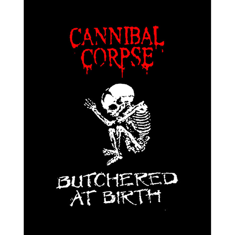 Cannibal Corpse Butchered At Birth Büyük Sırt Patch Yama