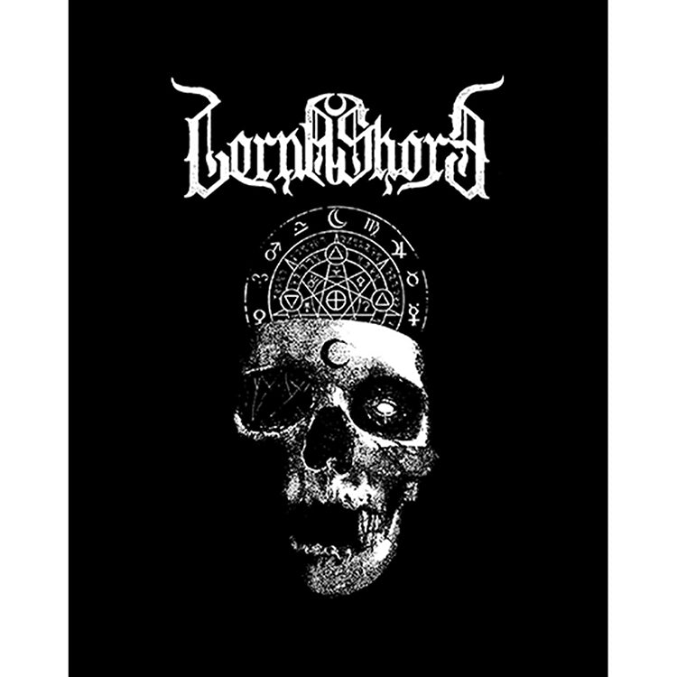 Lorna Shore Skull Büyük Sırt Patch Yama