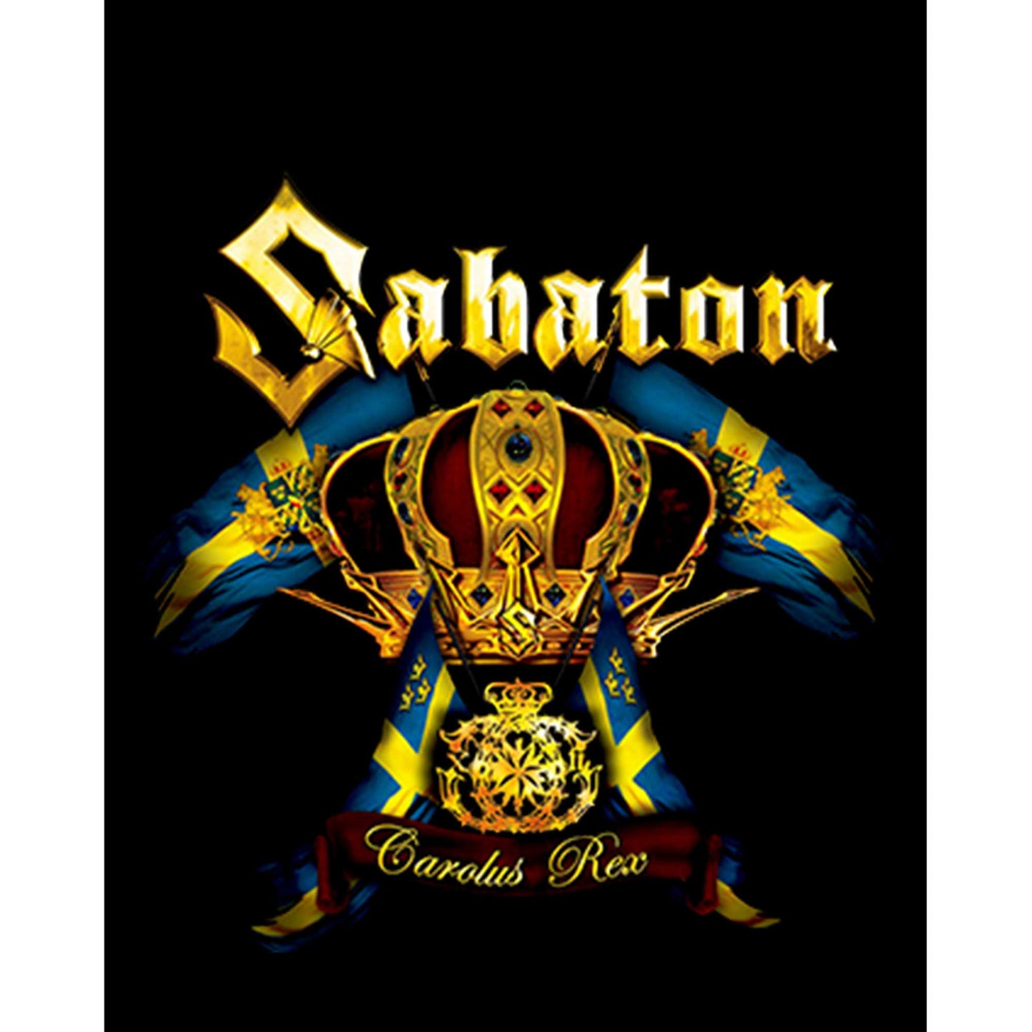 Sabaton Carolus Rex Büyük Sırt Patch Yama