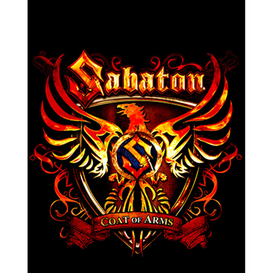 Sabaton Coat of Arms Büyük Sırt Patch Yama