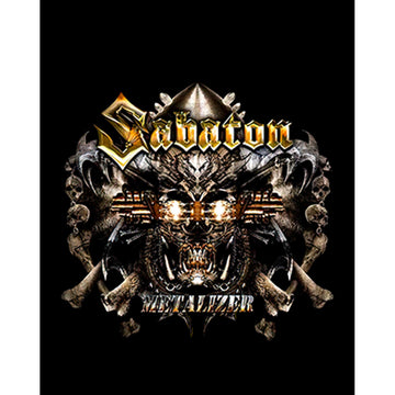 Sabaton Metalizer Büyük Sırt Patch Yama