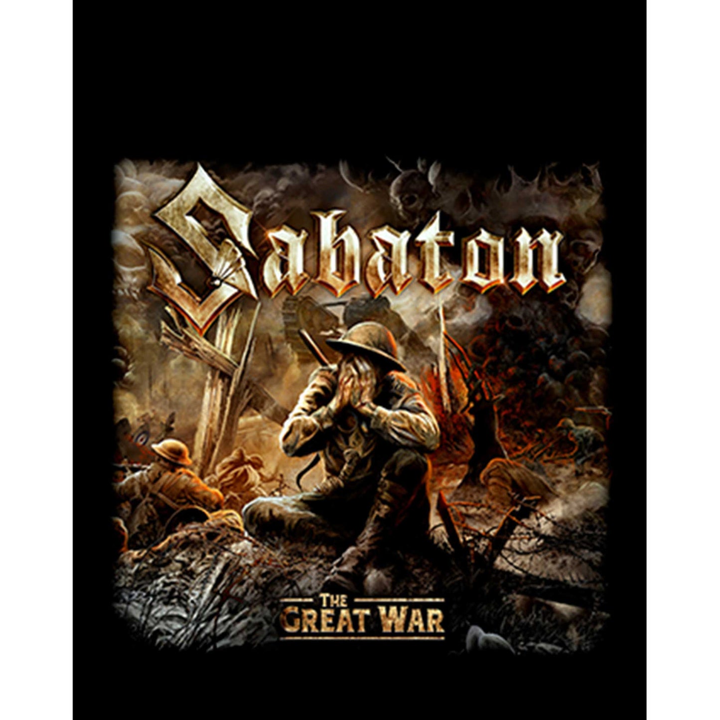 Sabaton The Great War Büyük Sırt Patch Yama