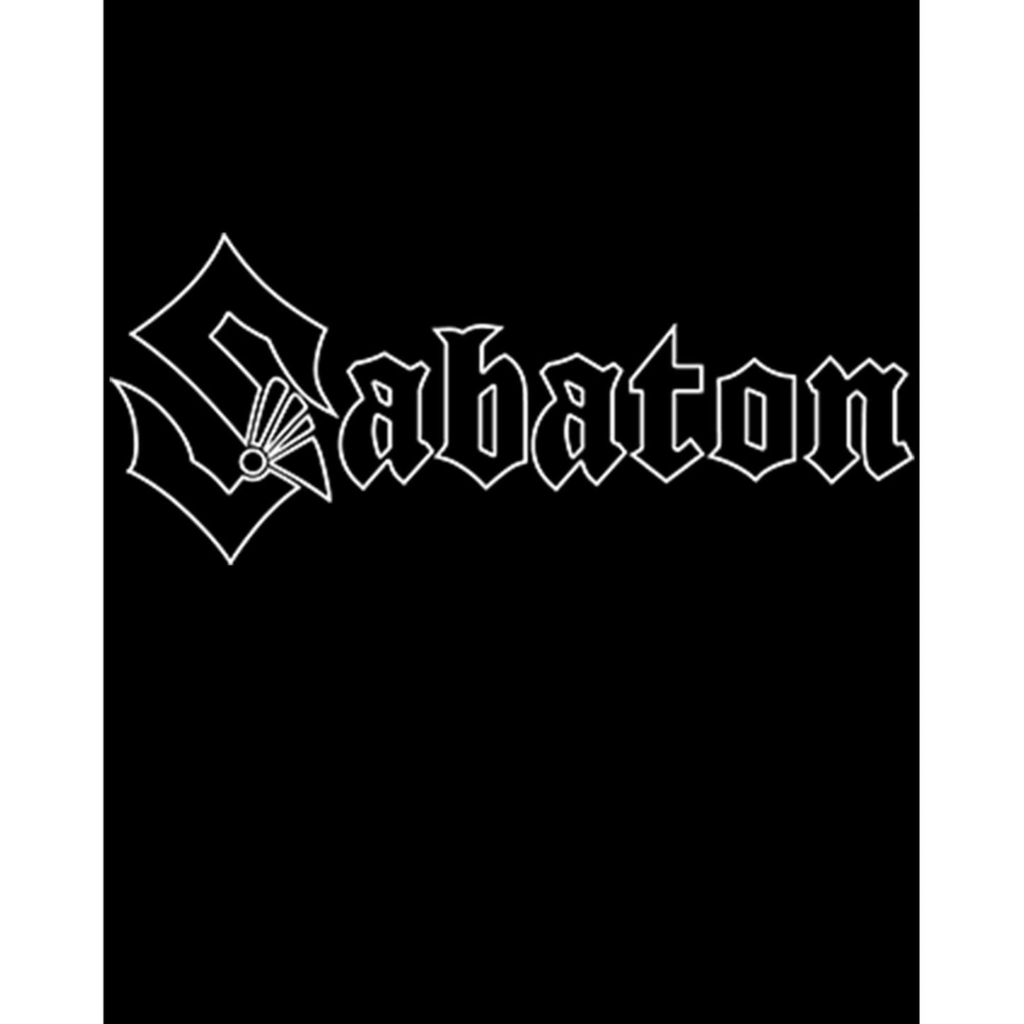 Sabaton Logo Vector Büyük Sırt Patch Yama