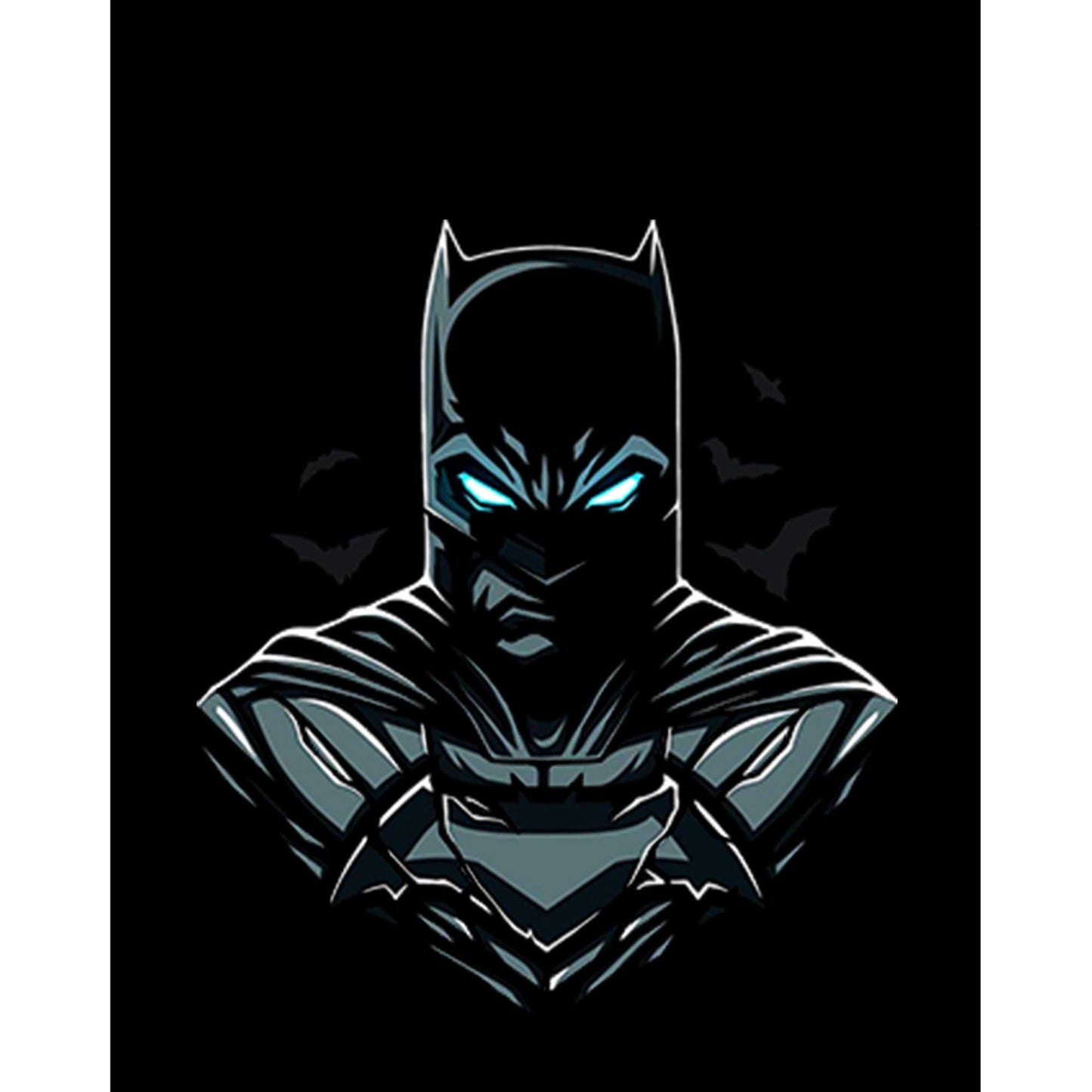 Batman Head Büyük Sırt Patch Yama