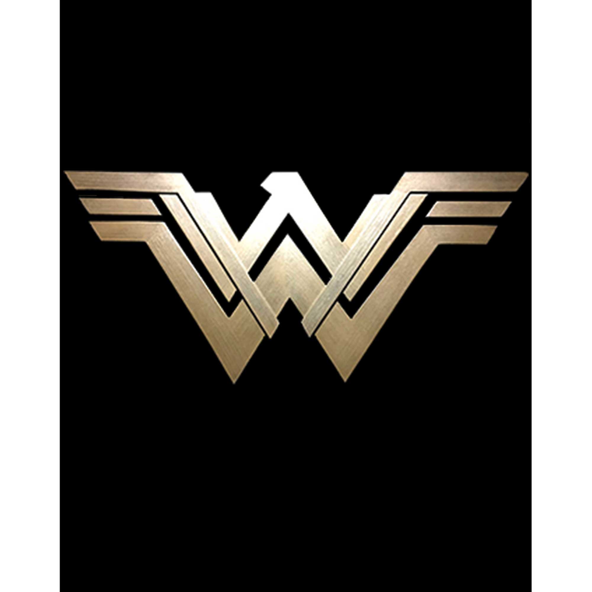 Wonder Woman Metal Logo Büyük Sırt Patch Yama