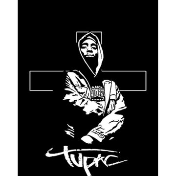 Tupac Angel Büyük Sırt Patch Yama