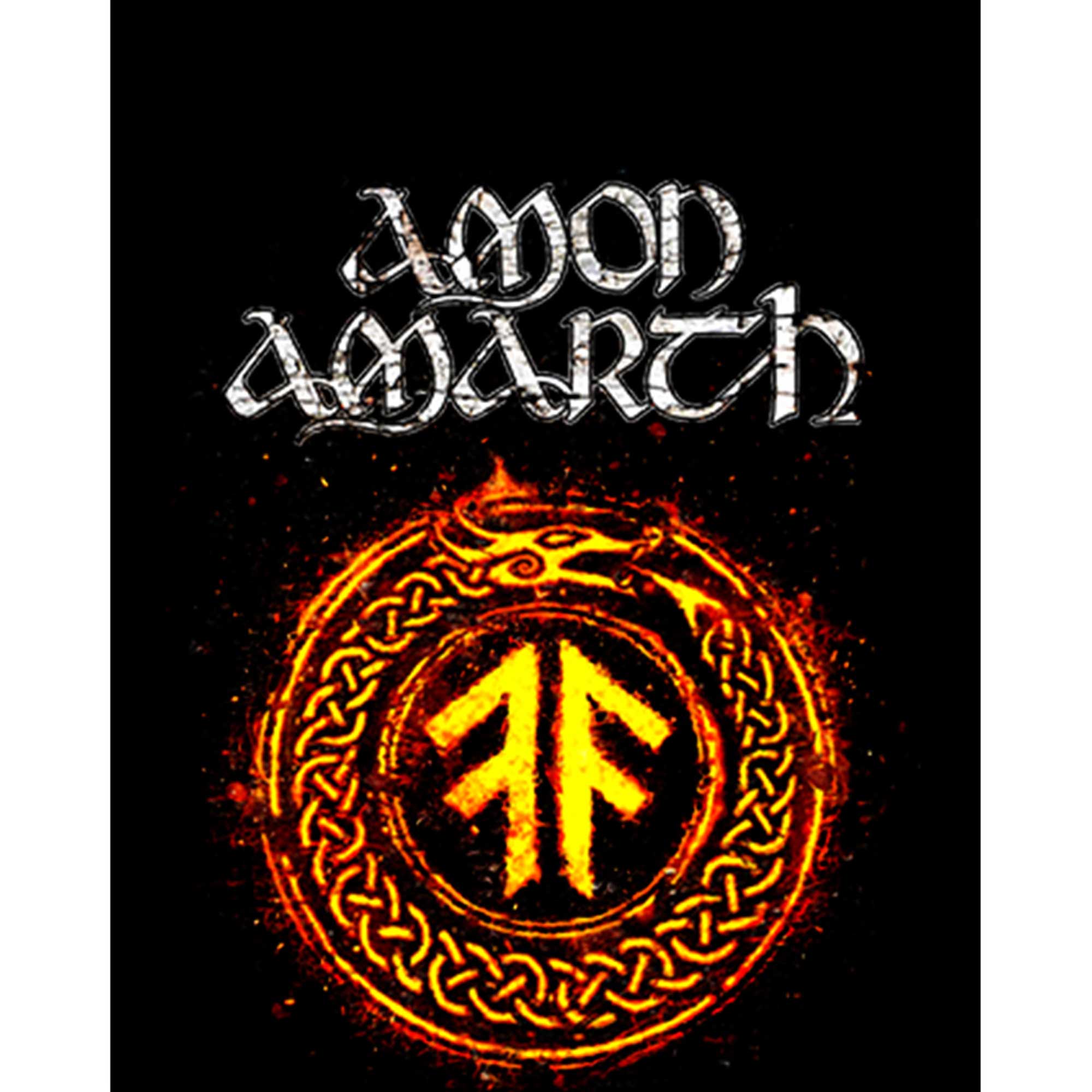 Amon Amarth Skull Büyük Sırt Patch Yama