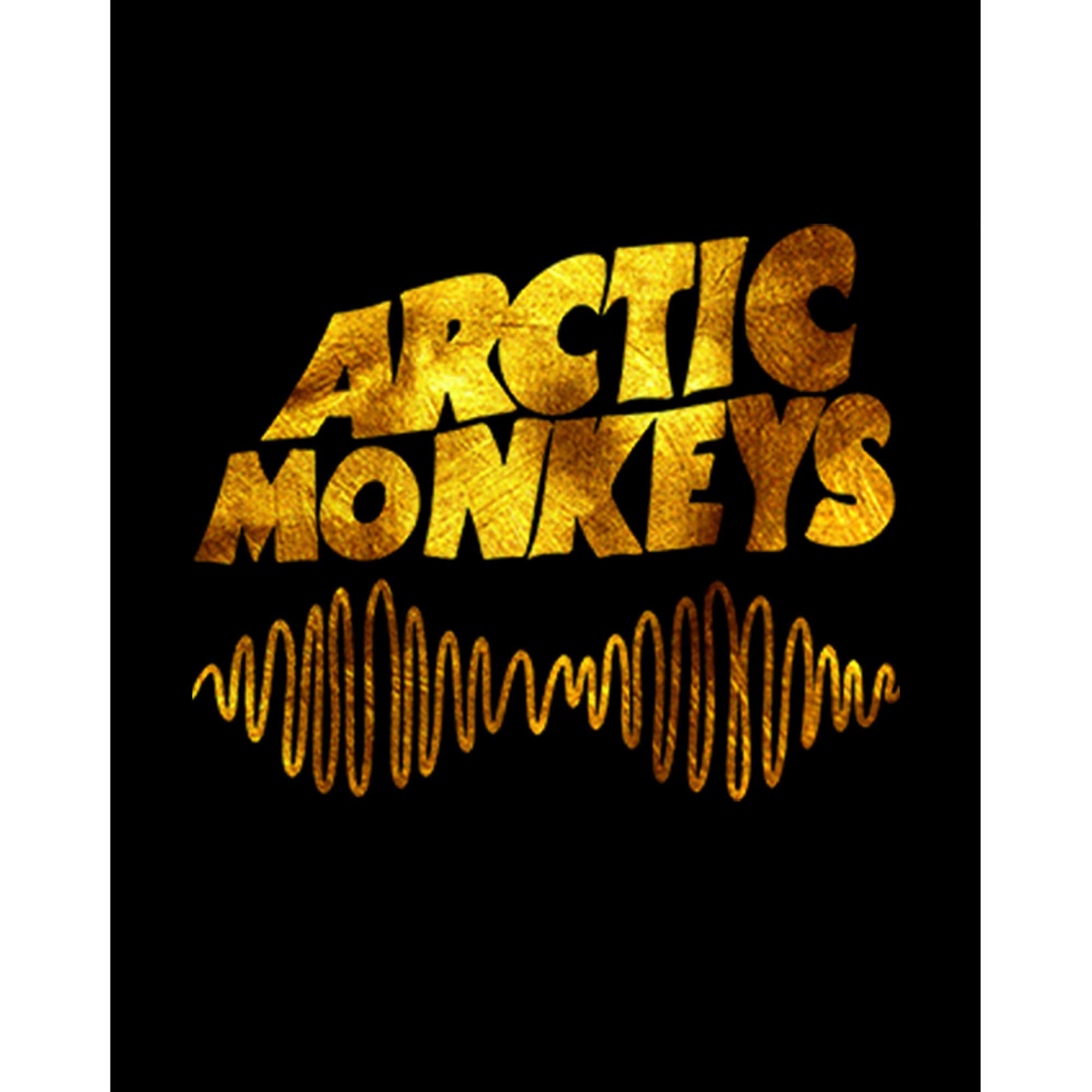 Arctic Monkeys Logo Wave Gold Büyük Sırt Patch Yama