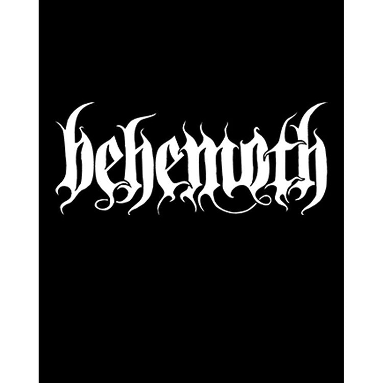 Behemoth Classic Logo Büyük Sırt Patch Yama