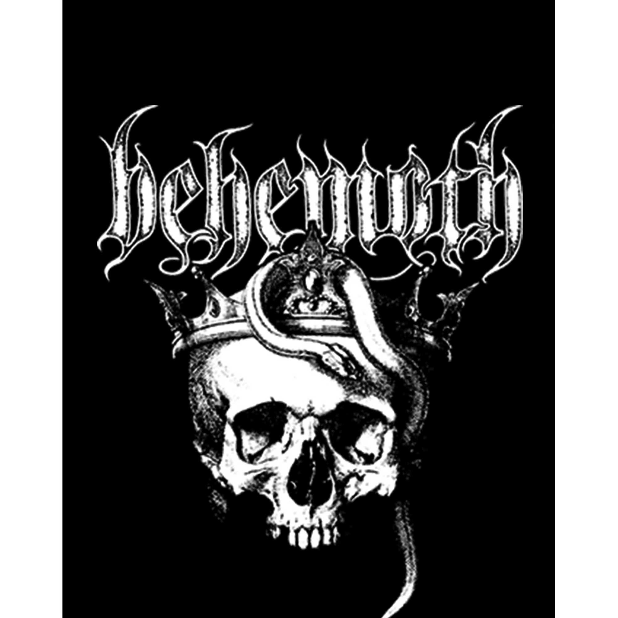 Behemoth Skull Büyük Sırt Patch Yama