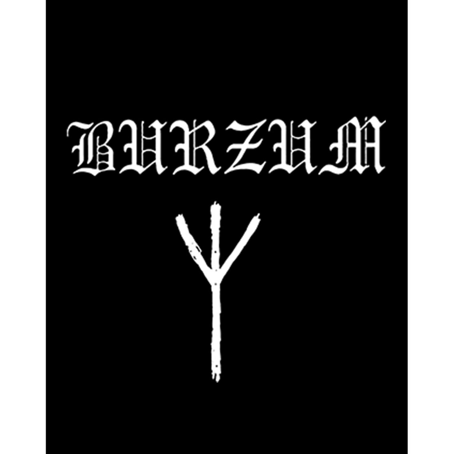 Burzum Logo Büyük Sırt Patch Yama