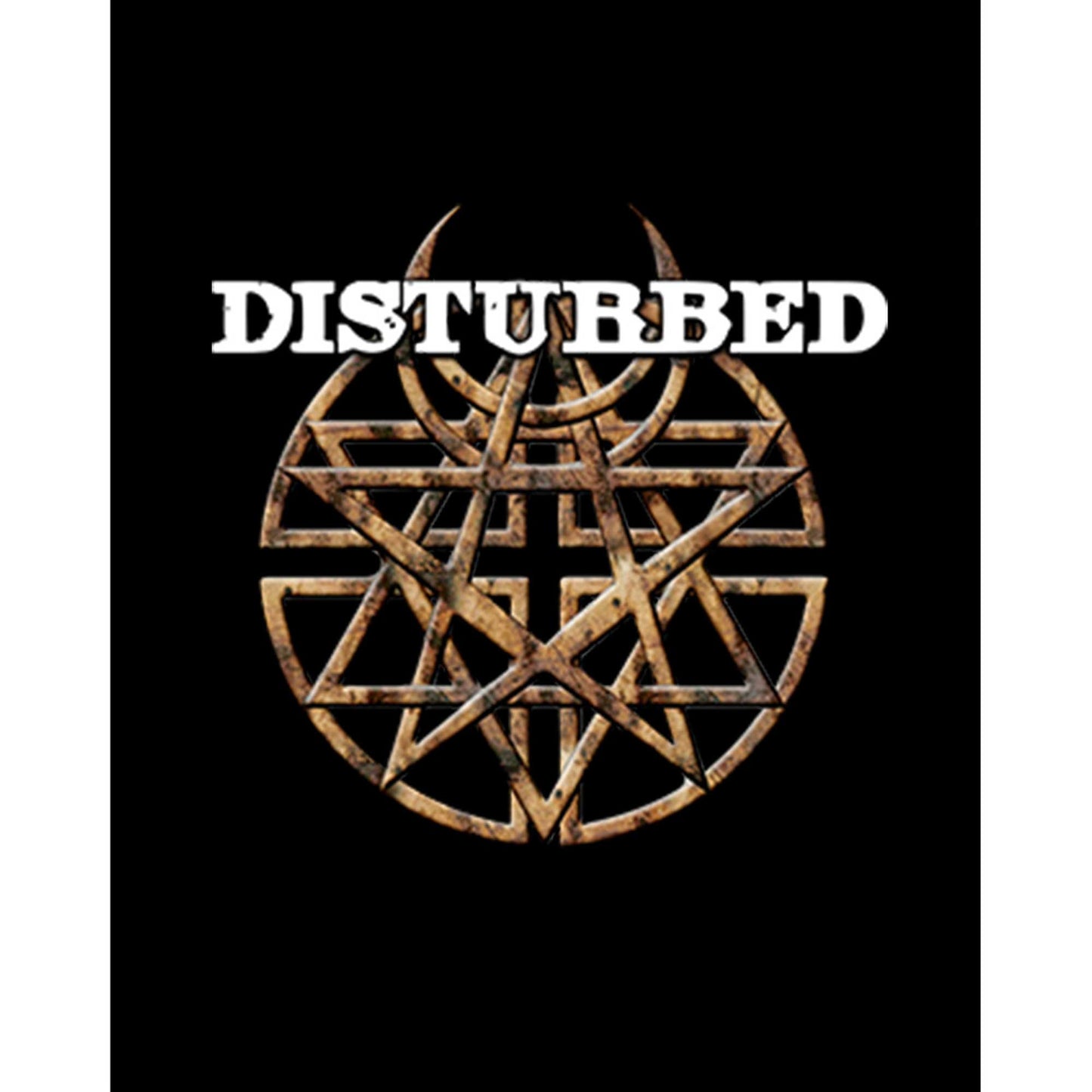 Disturbed Logo 2 Büyük Sırt Patch Yama