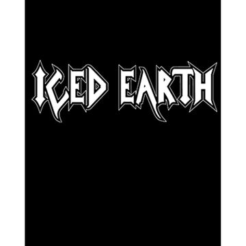 Iced Earth Logo Büyük Sırt Patch Yama