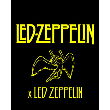 Led Zepplin Angel Büyük Sırt Patch Yama