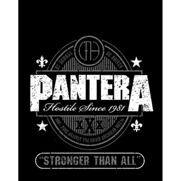 Pantera Stronger Than All Büyük Sırt Patch Yama