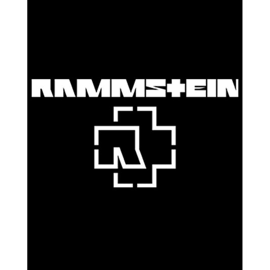 Rammstein Logo 2 Büyük Sırt Patch Yama