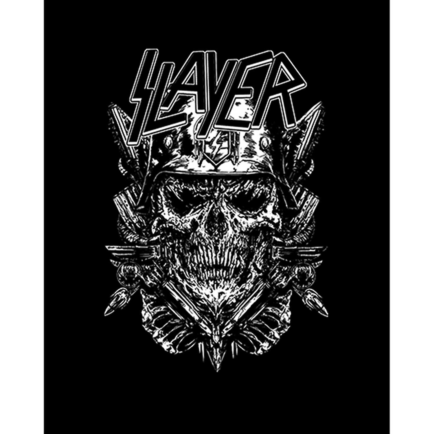 Slayer Soilder Skull Büyük Sırt Patch Yama