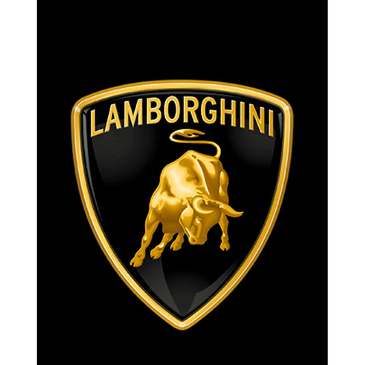 Lamborghini Logo 2 Büyük Sırt Patch Yama