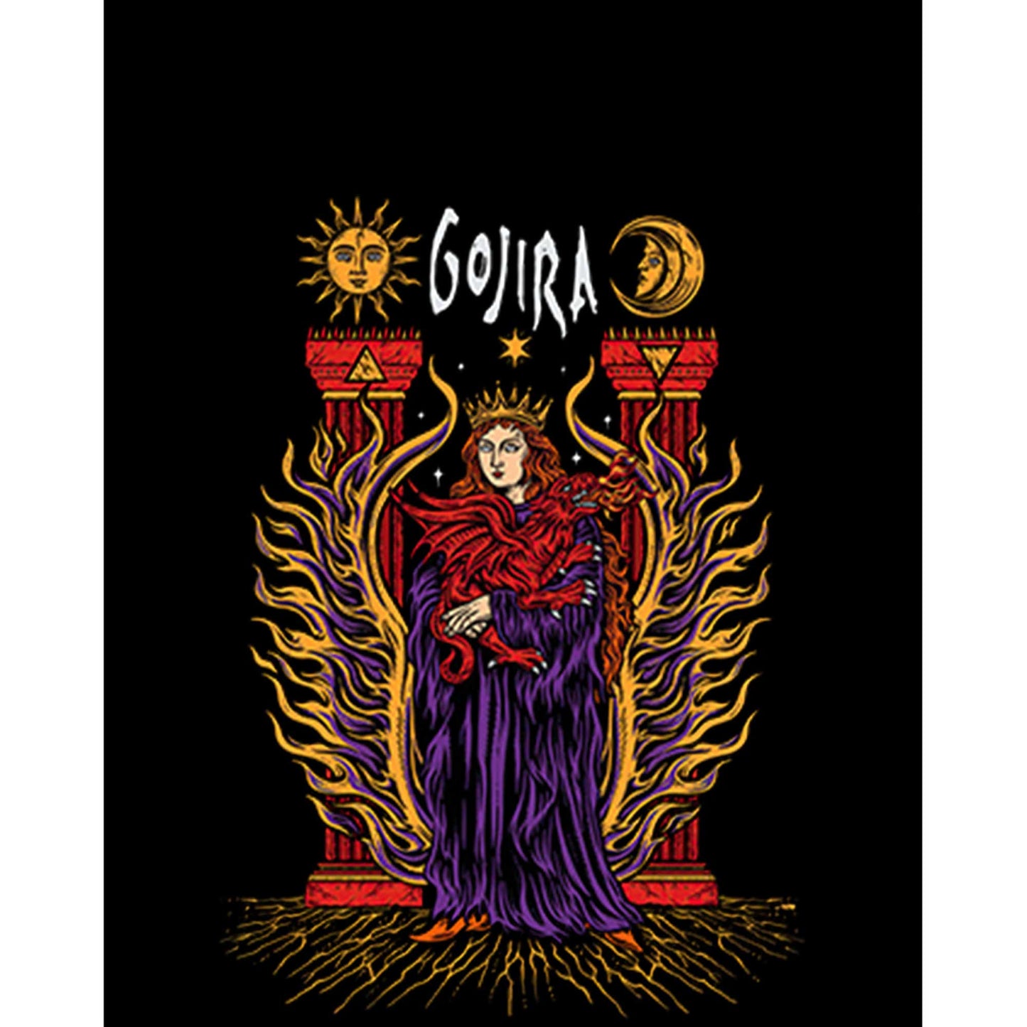 Gojira İllustrator Büyük Sırt Patch Yama