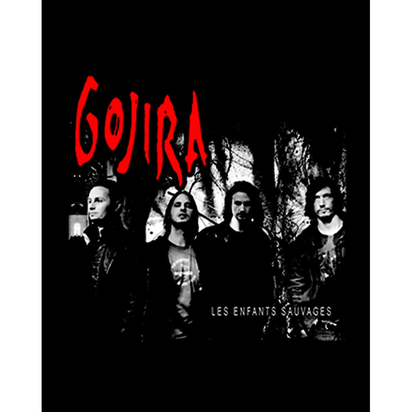 Gojira Les Enfants Sauvages Büyük Sırt Patch Yama