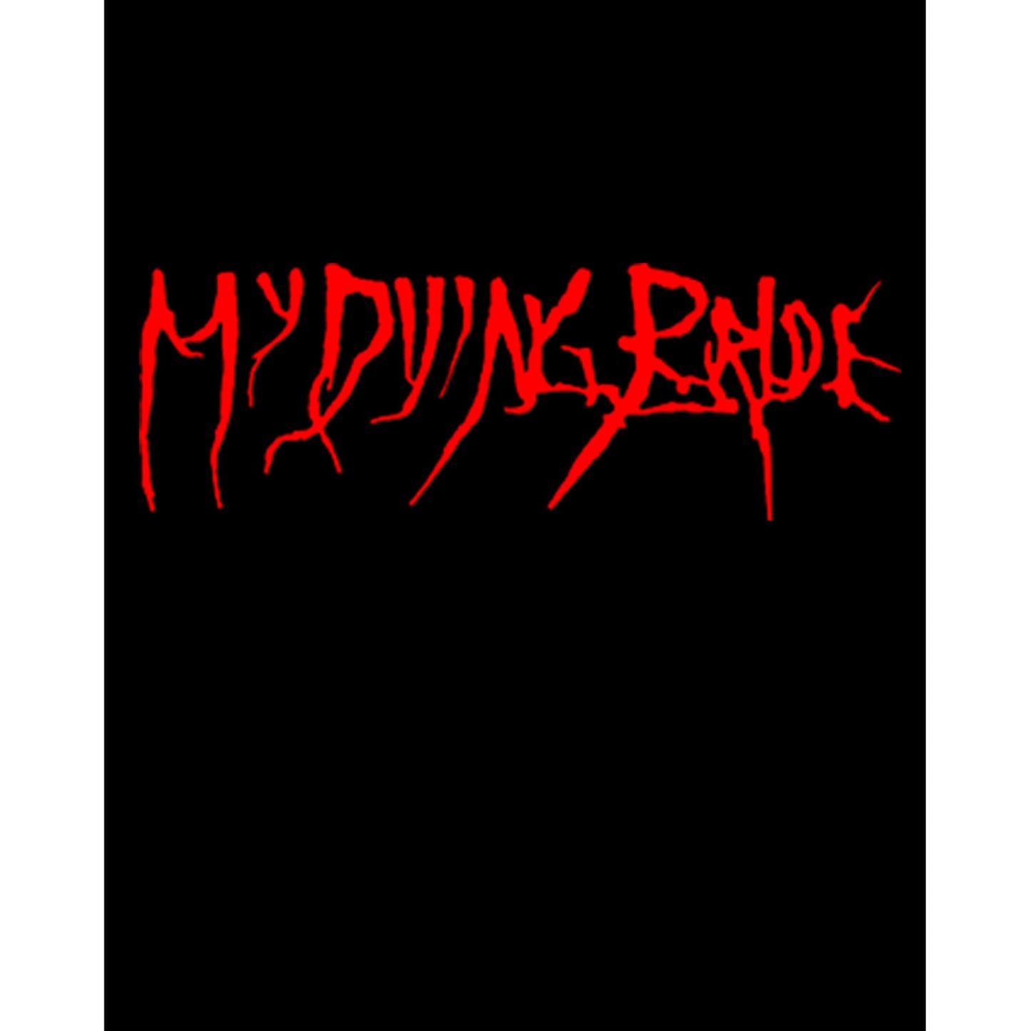 My Dying Bride Logo Büyük Sırt Patch Yama