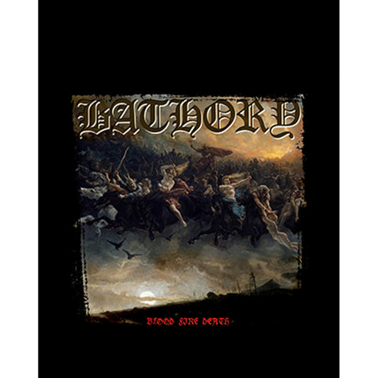 Bathory Blood Fire Death Büyük Sırt Patch Yama