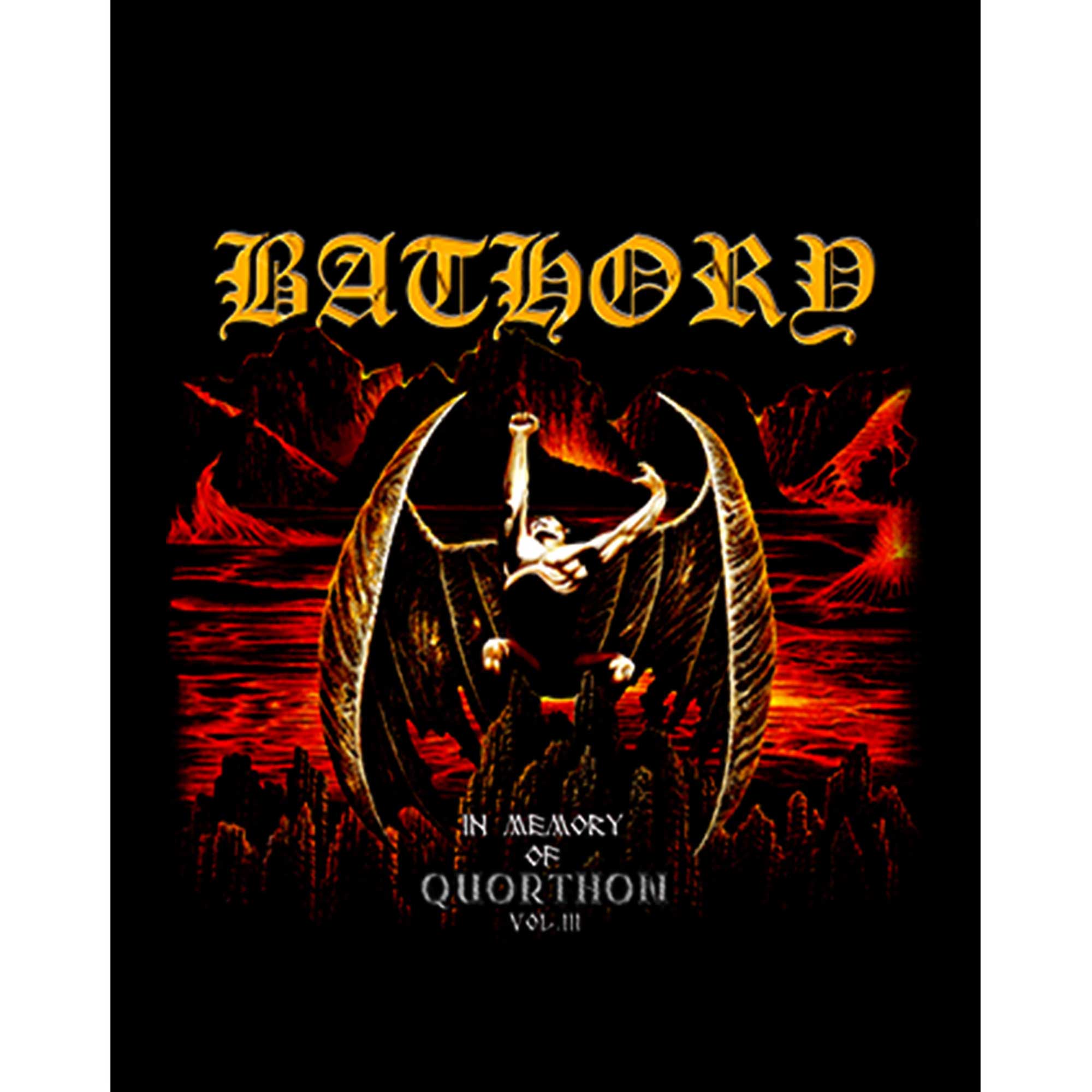 Bathory In Memory of Quorthon Büyük Sırt Patch Yama