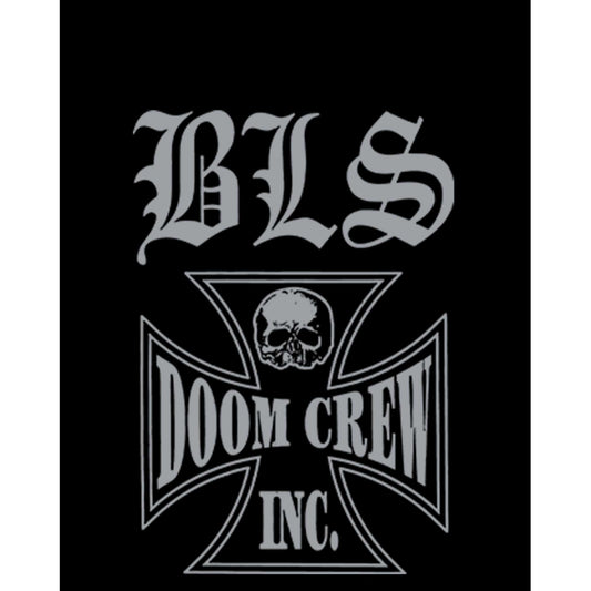 Black Label Society Doom Crew Büyük Sırt Patch Yama