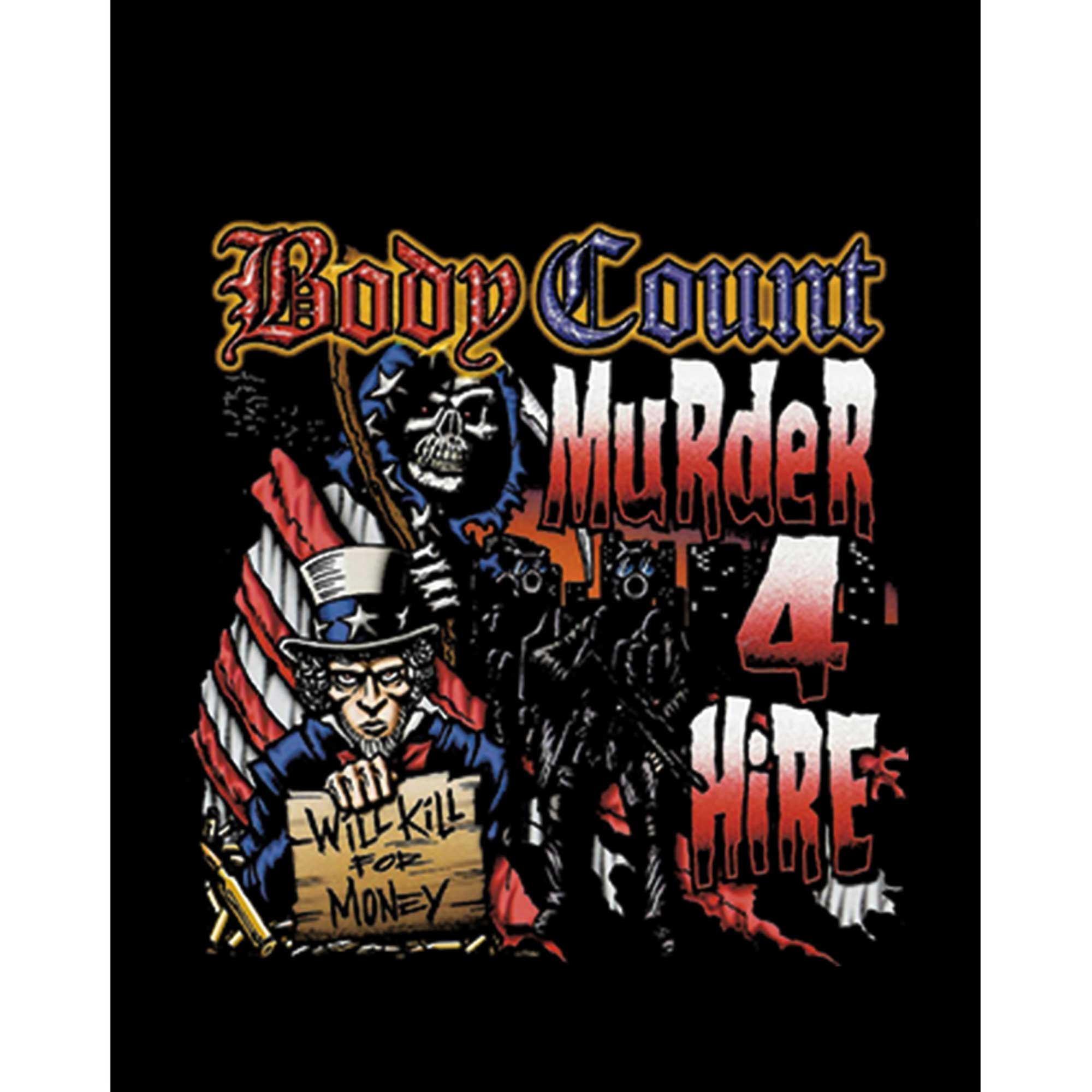 Body Count Murder 4 Hire Büyük Sırt Patch Yama