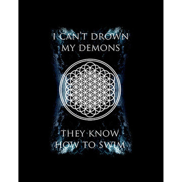 Bring Me The Horizon I Can't Drown My Demons Büyük Sırt Patch Yama