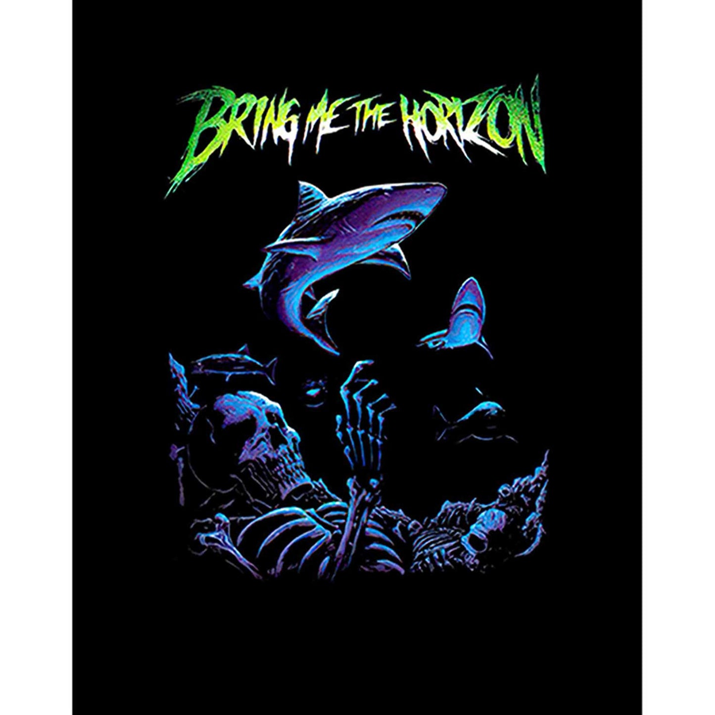 Bring Me The Horizon Sharp Black Ocea Büyük Sırt Patch Yama