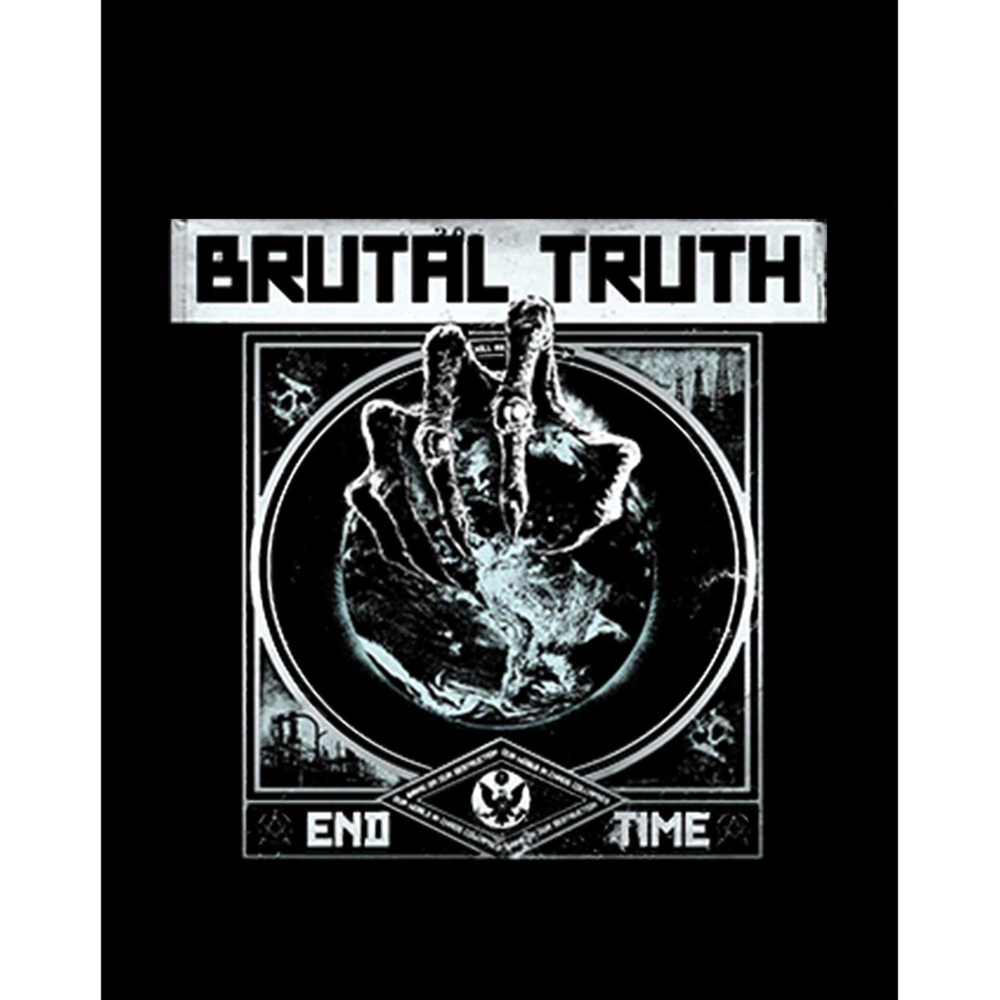 Brutal Truth end Time Büyük Sırt Patch Yama