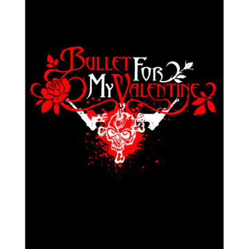 Bullet Gor My Valentine Skull Classic Büyük Sırt Patch Yama