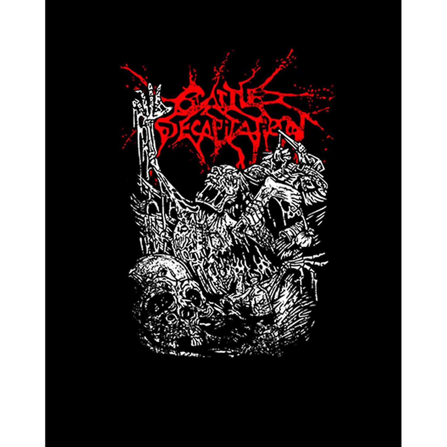 Cattle Decapitation Design Classic Büyük Sırt Patch Yama