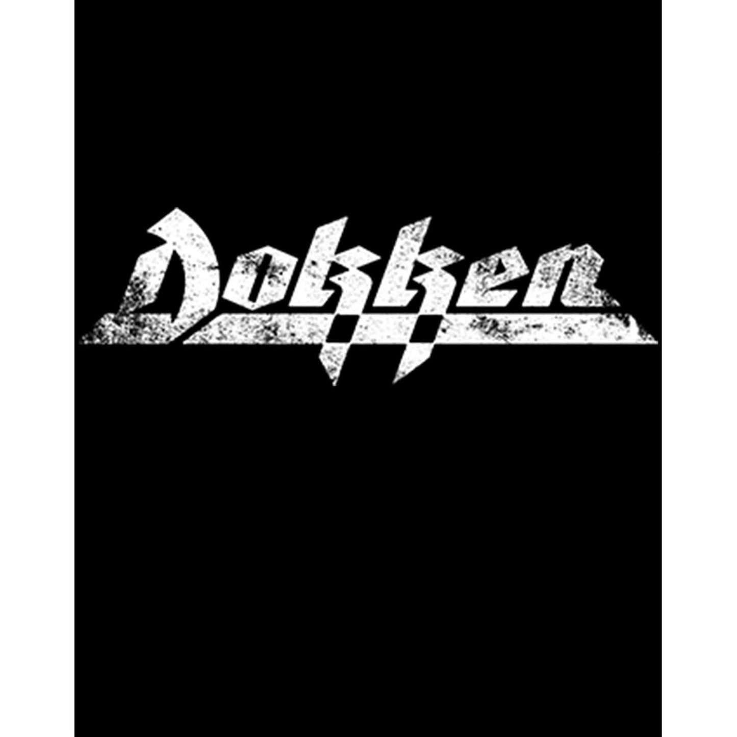 Dokken Logo Büyük Sırt Patch Yama