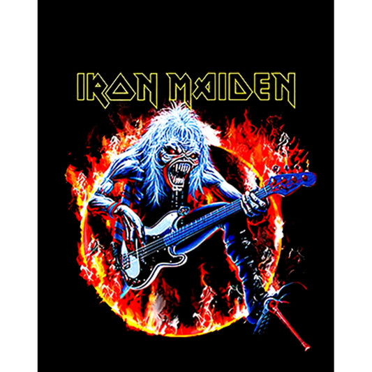 Iron Maiden Fire Büyük Sırt Patch Yama