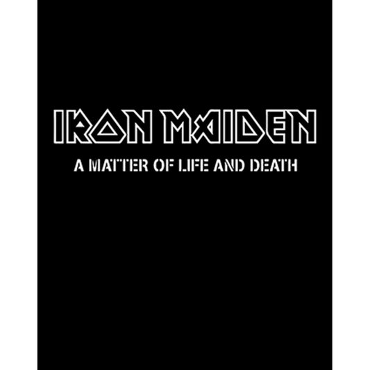 Iron Maiden Matter Of Life Yazı Büyük Sırt Patch Yama