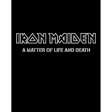 Iron Maiden Matter Of Life Yazı Büyük Sırt Patch Yama