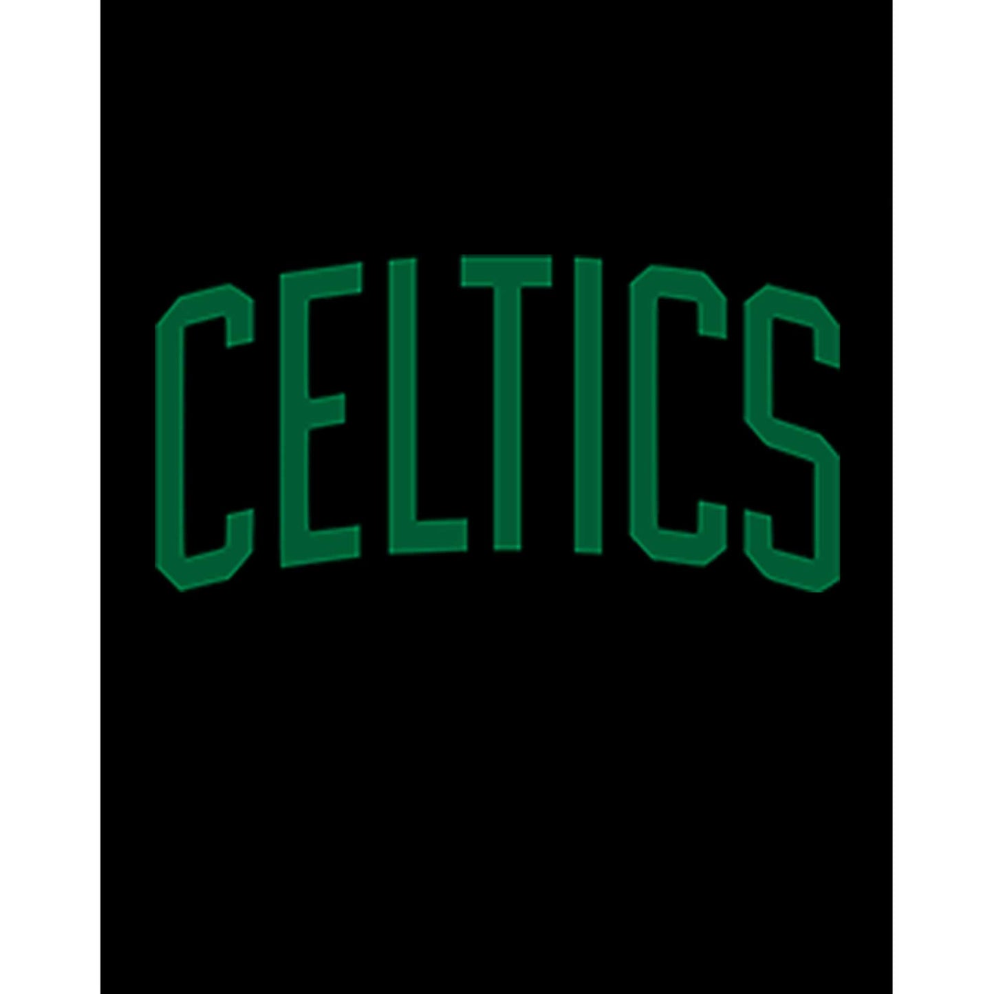 Boston Celtics Yazı Büyük Sırt Patch Yama