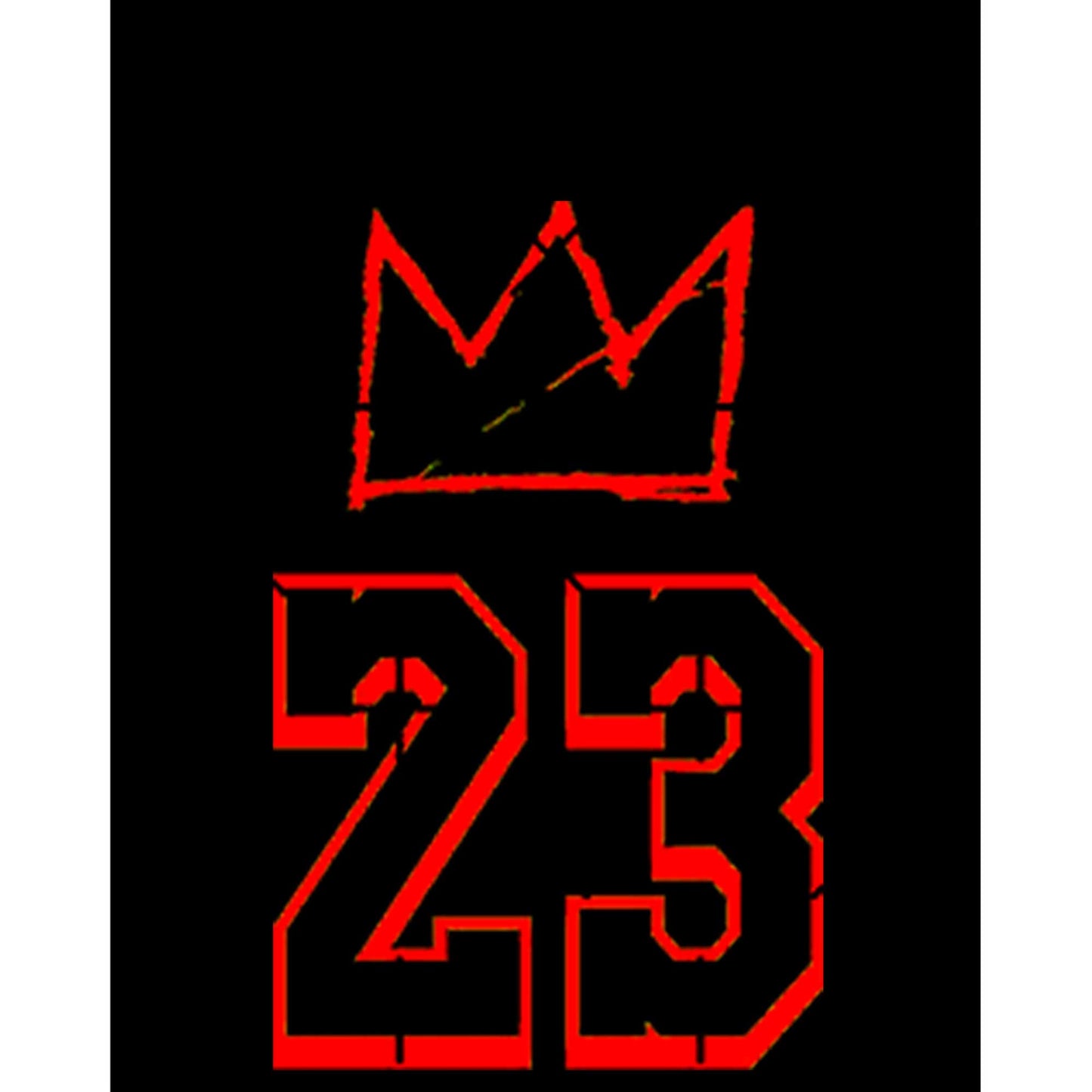 Lebron James King 23 Büyük Sırt Patch Yama