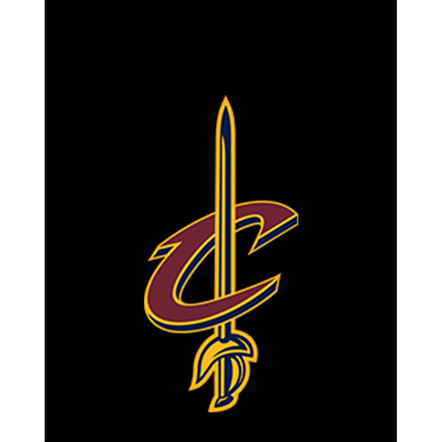 Clevaland Cavaliars Sword Büyük Sırt Patch Yama