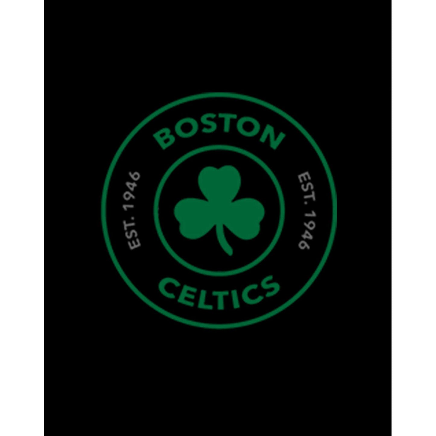 Boston Celtics Logo Büyük Sırt Patch Yama