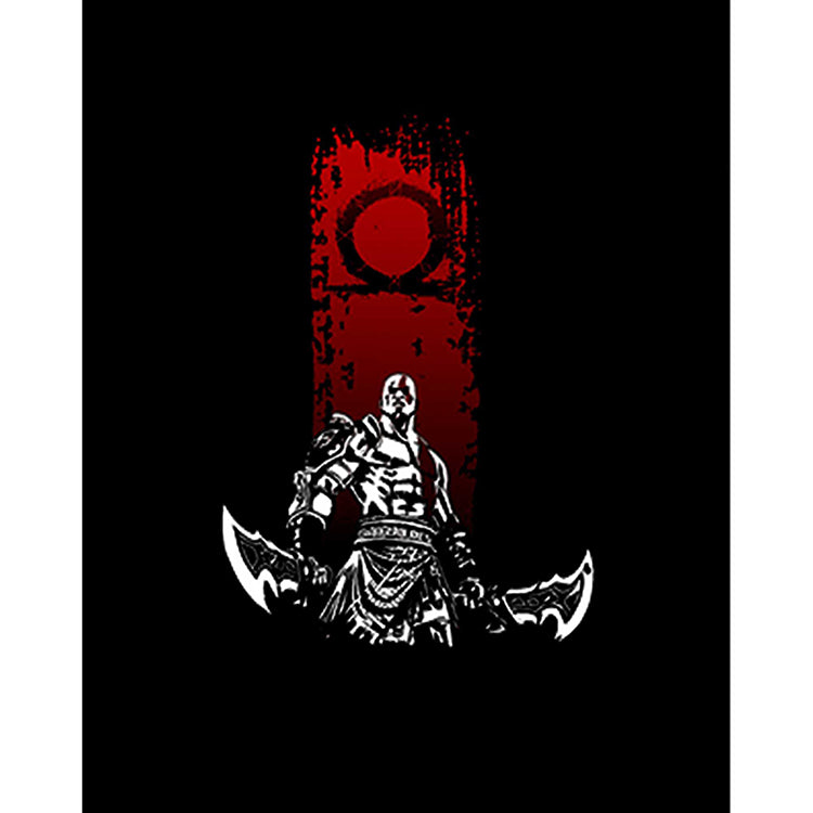 God Of War Kratos Logo Büyük Sırt Patch Yama