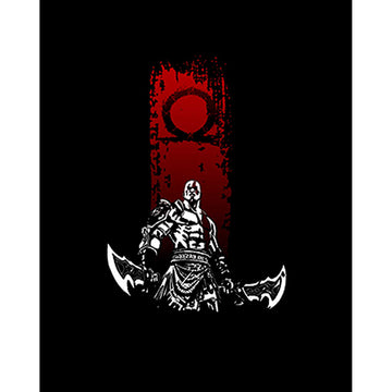 God Of War Kratos Logo Büyük Sırt Patch Yama