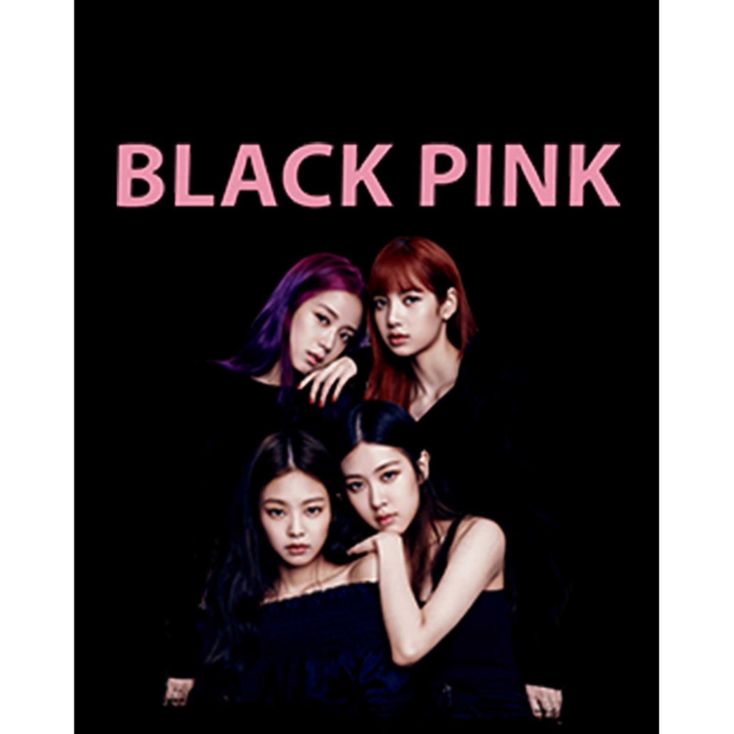 Blackpink Siluet Büyük Sırt Patch Yama