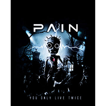 Pain You Only Live Twice Büyük Sırt Patch Yama