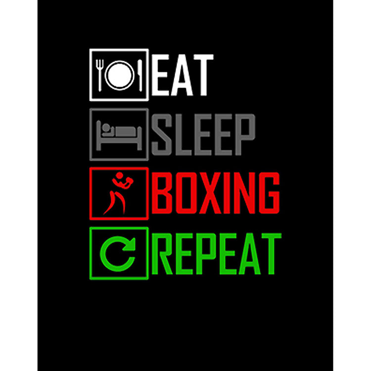 Boxing Repeat Büyük Sırt Patch Yama