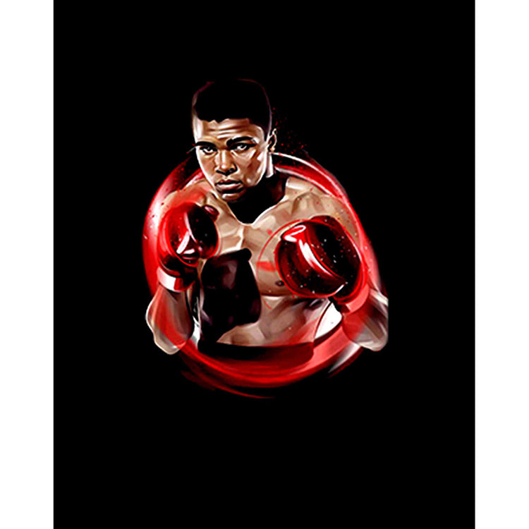 Muhammed Ali Red Büyük Sırt Patch Yama | Zepplin Giyim – Zepplingiyim