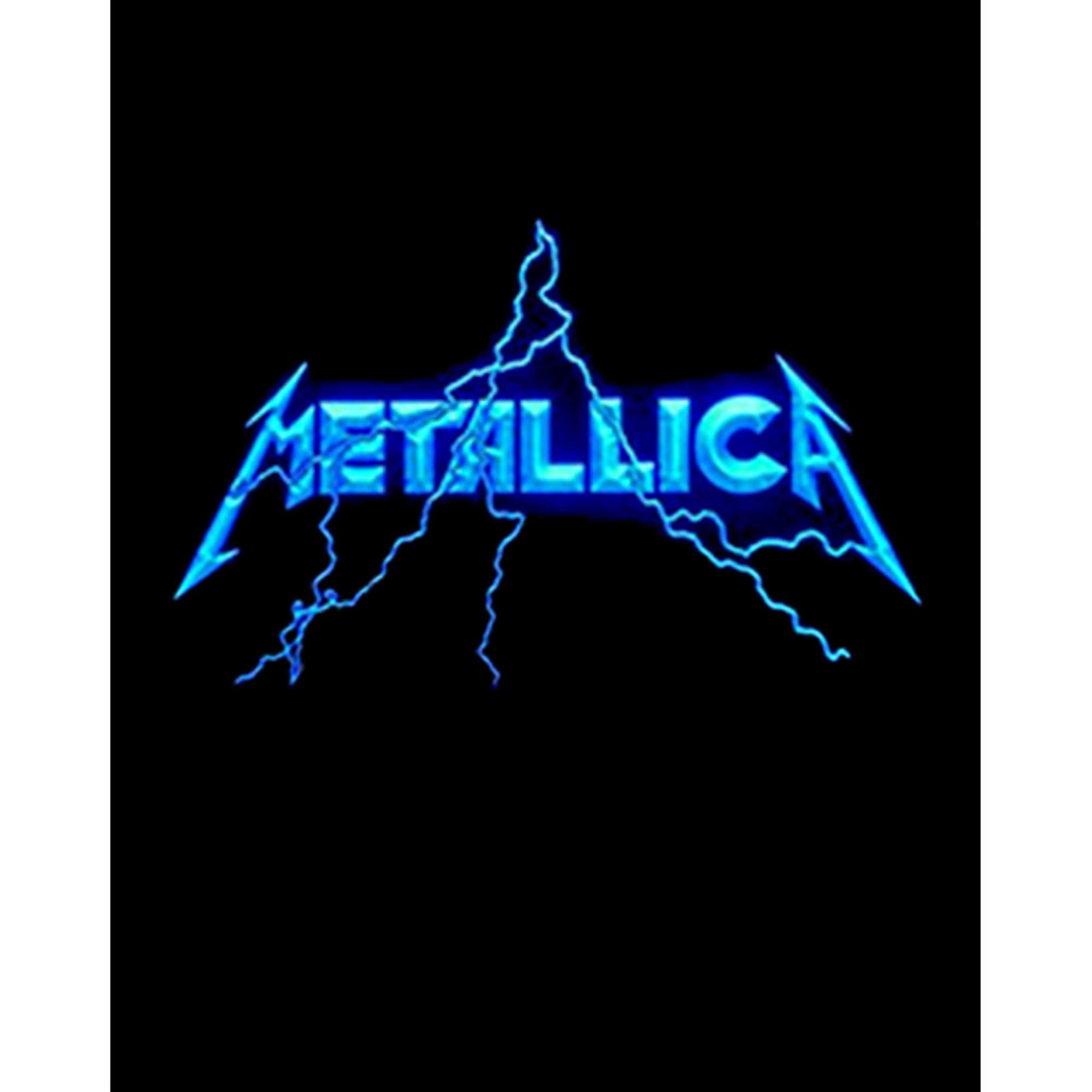 Metallica Logo Lightning Büyük Sırt Patch Yama